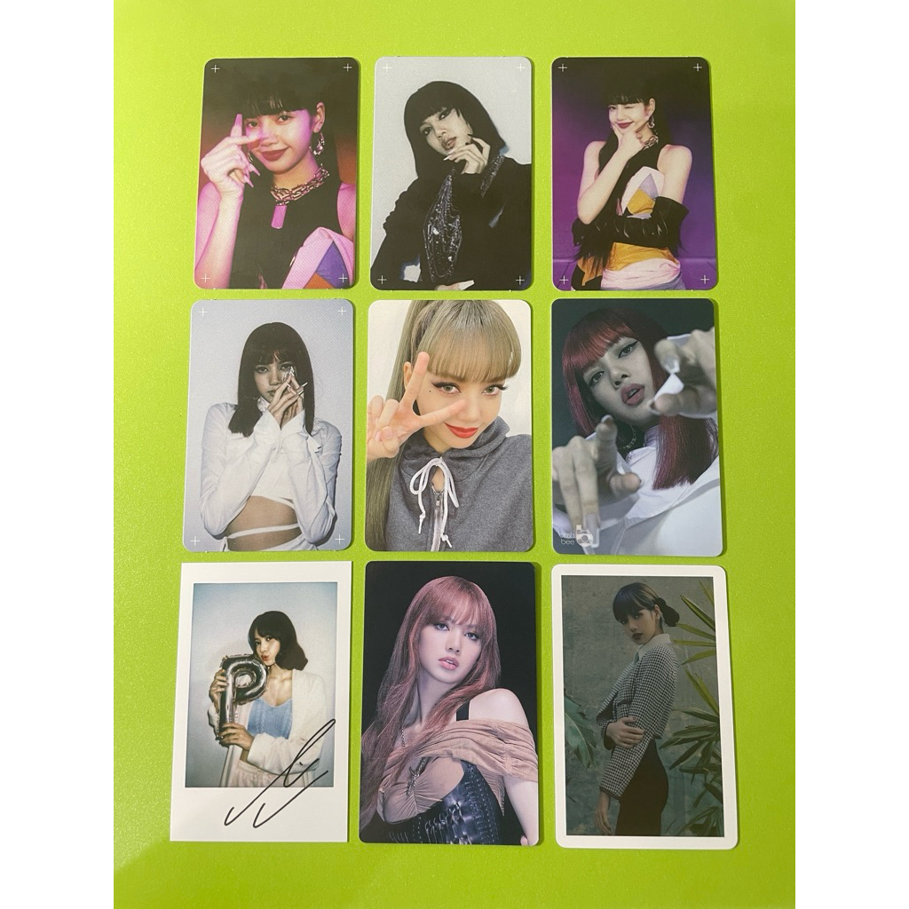 official photocard pc lalisa lisa blackpink (7)