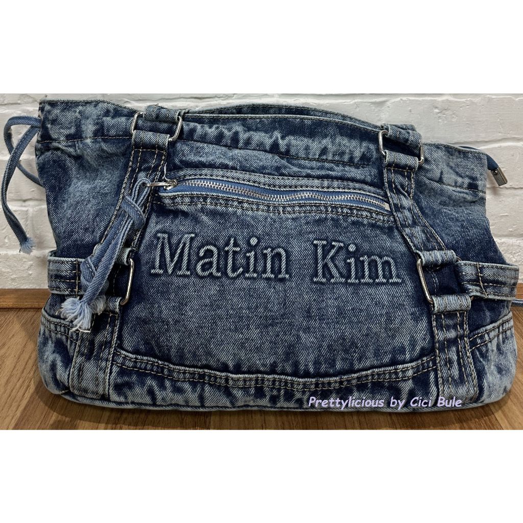 MATIN KIM DENIM BAG SQUARE (1:1)