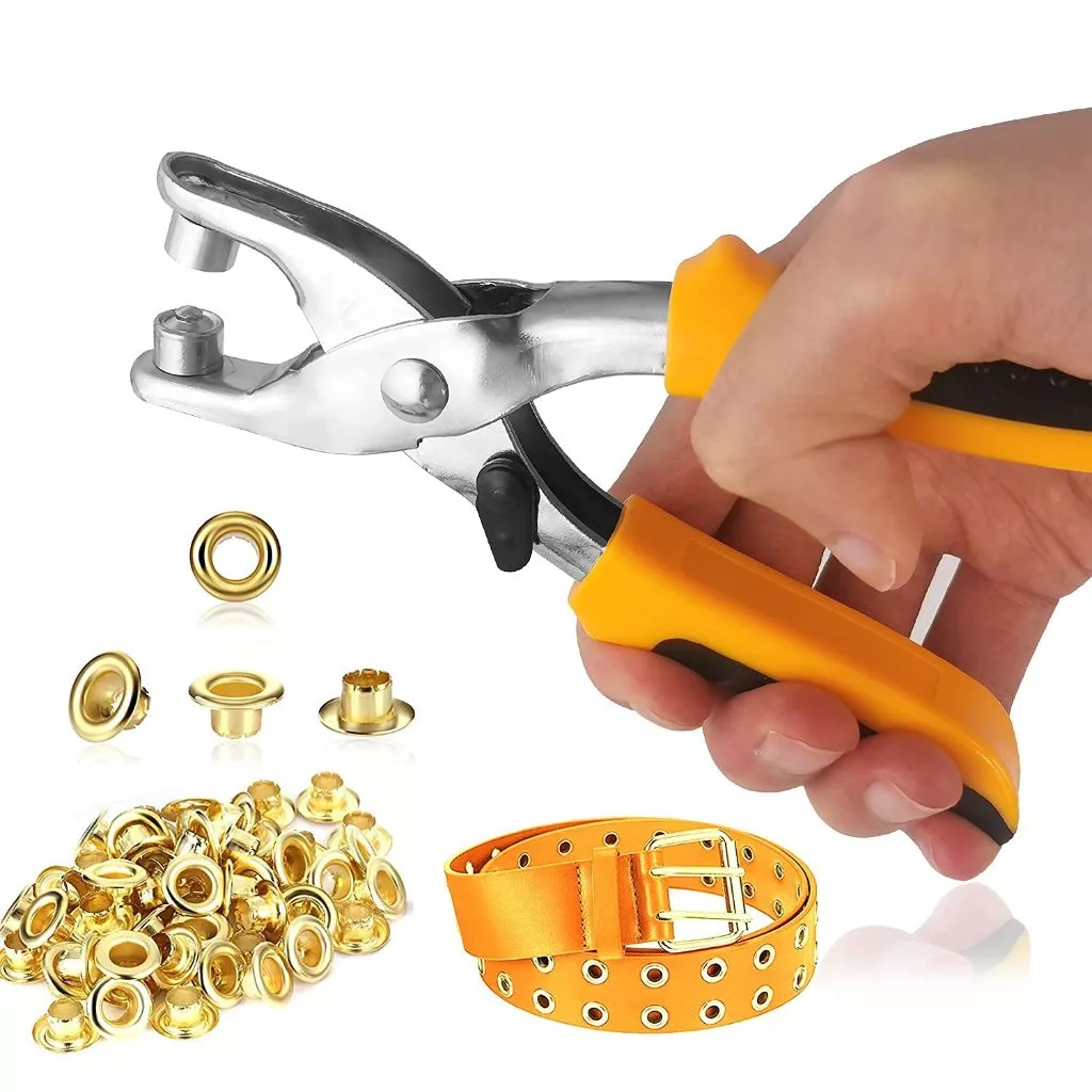 6 inci sepatu penjepit ganda warna pegangan Ayam Mata Tang Pengeboran Asisten Tie Sabuk Alat pinggan