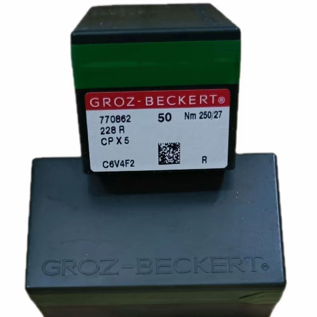 1 box(50batang) GROZ BECKERT GB250 CP x5 nomor 27 GROZ BECKERT jarum mesin jahit sol sepatu ariance 
