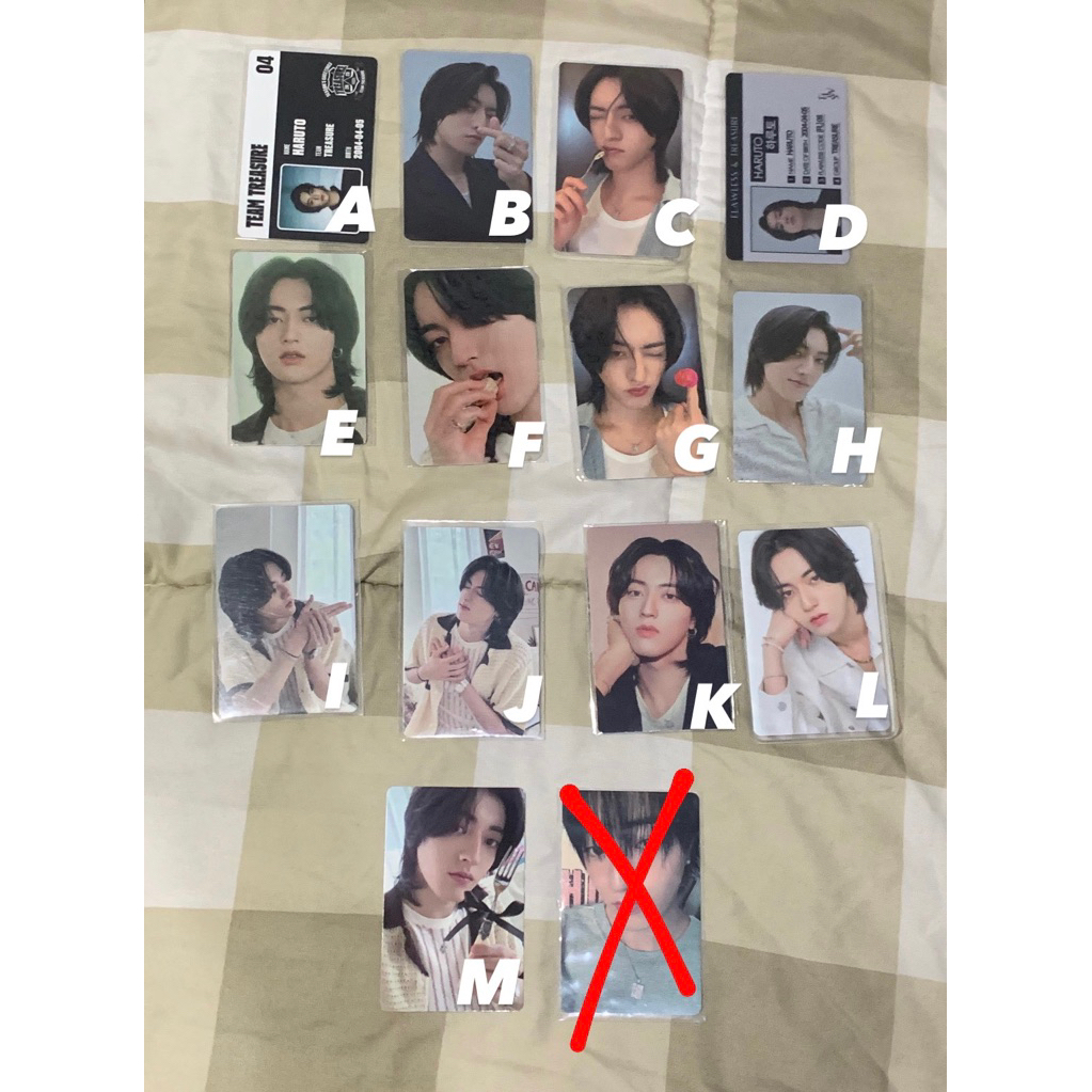 PHOTOCARD OFFICIAL HARUTO TREASURE