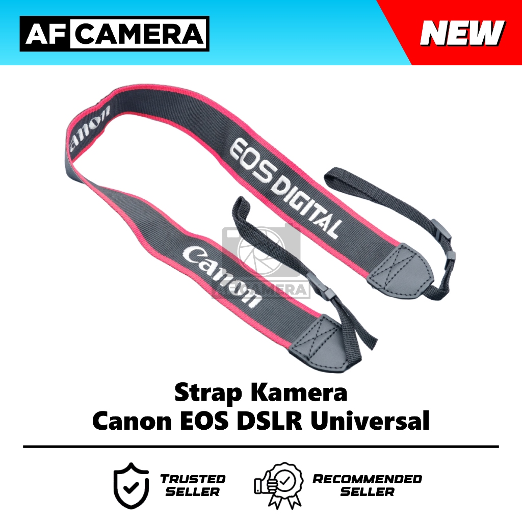 Strap Tali Kamera Canon 450D 500D 550D 600D 650D 700D 750D 800D 1000D 1100D 1200D 1300D 1500D 3000D 