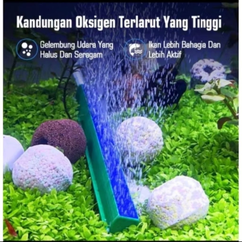 Batu Airstone Panjang AIRSTONE 15cm aquarium