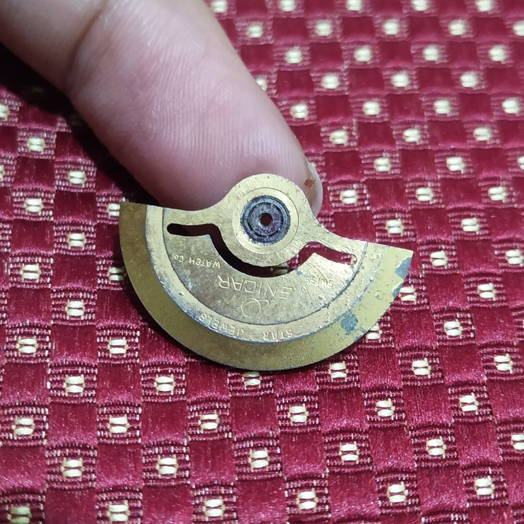 rotor kipas bandul automatic watch enicar star jewels #8