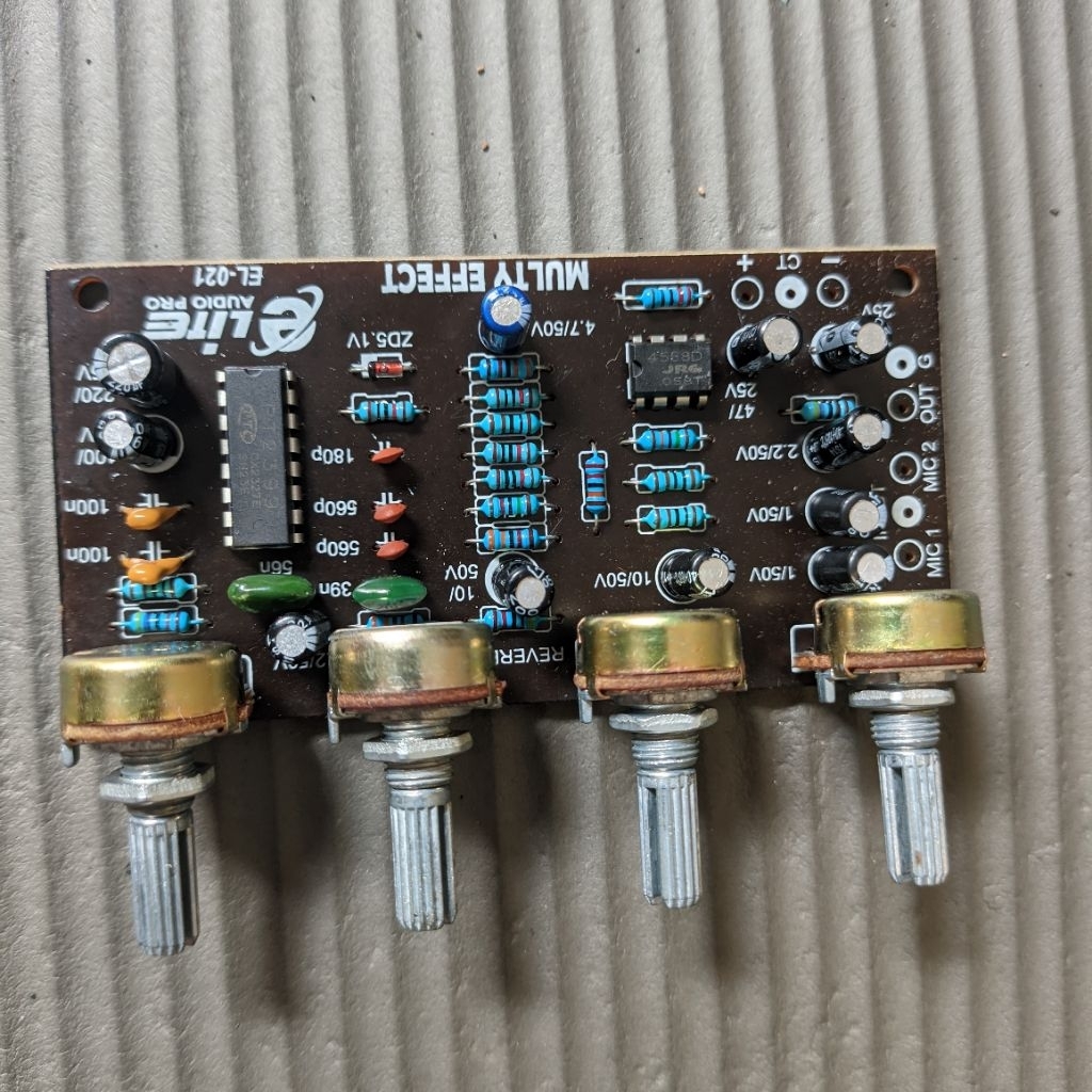 KIT ECHO MINI REVERB + MULTY EFFECT