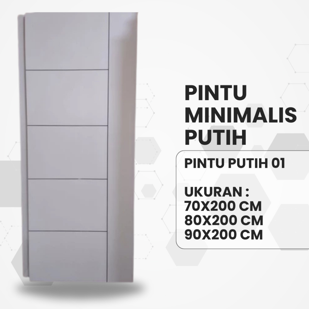 Pintu Rumah Minimalis Modern Pintu Kamar Pintu Kantor Pintu Rumah Pintu HDF Pintu Triplek