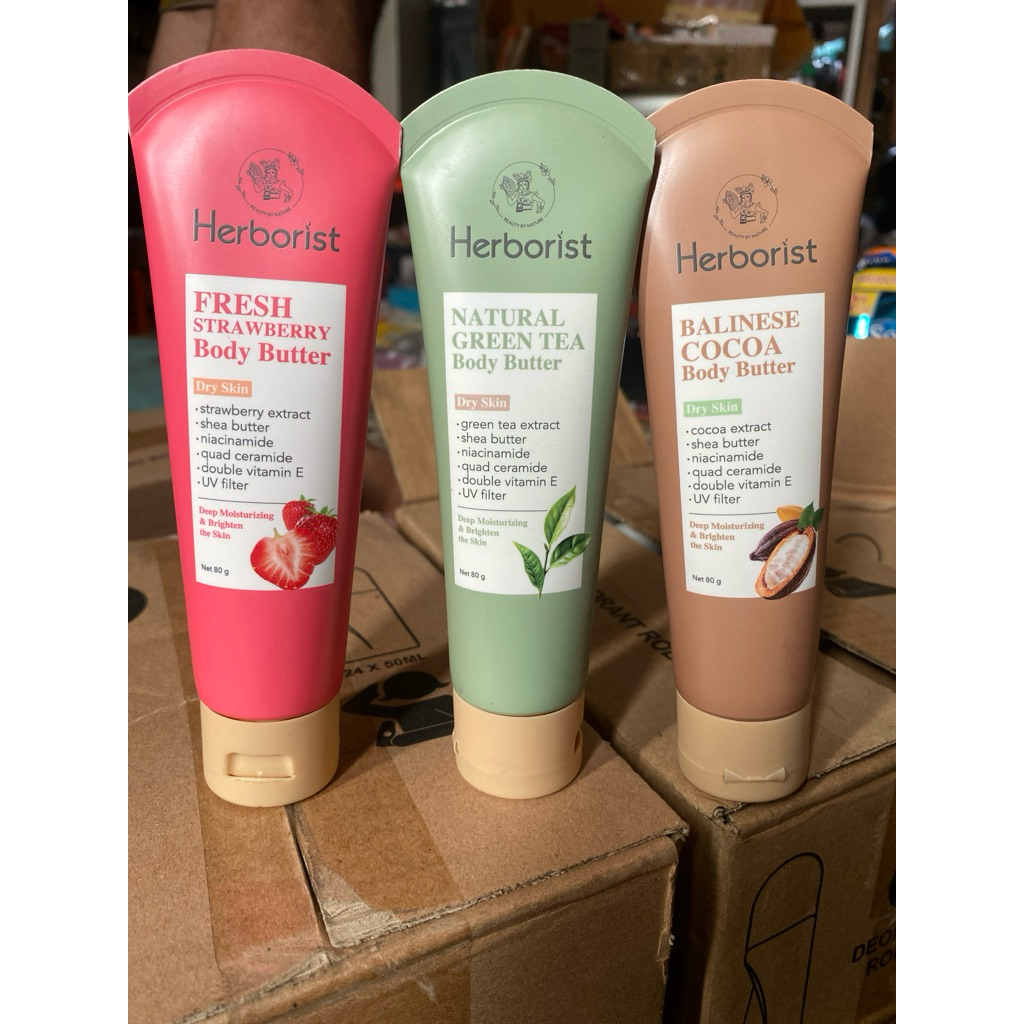 HERBORIST BODY BUTTER 80agr PROMO | BODY BUTTER CHOCOLATE | BODY BUTTER MANGO