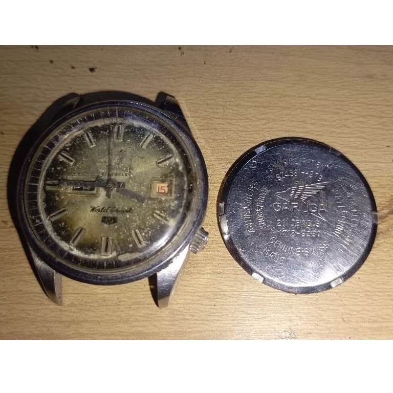 jam tangan otomatis garuda mati bahan