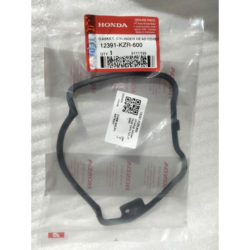 GASKET CYLINDER HEAD KZR VARIO 125 OLD 12391-KZR-600