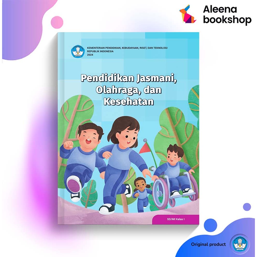 Buku Siswa PJOK New Untuk SD/MI Kelas 1 Kur. Merdeka-Kurmer