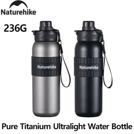 TITANIUM SPORTS WATER BOTTLE 600ML TUMBLER TERMOS NATUREHIKE CNK2550CF016