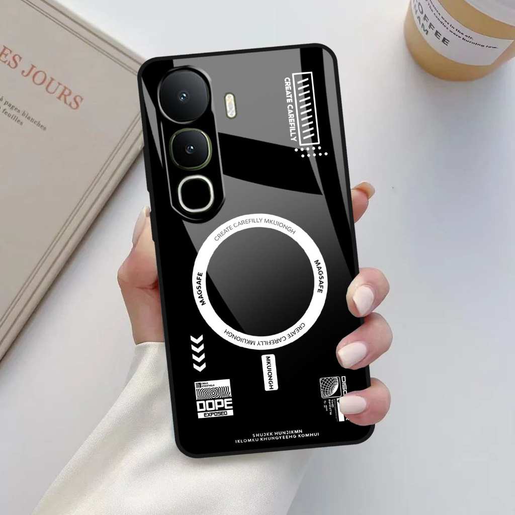 [AR43] Case FOR Vivo Y400 4G Y400 5G Terbaru - SOFTcase Glass Kaca Vivo Y400 4G/5G - Case Y400 - Cas