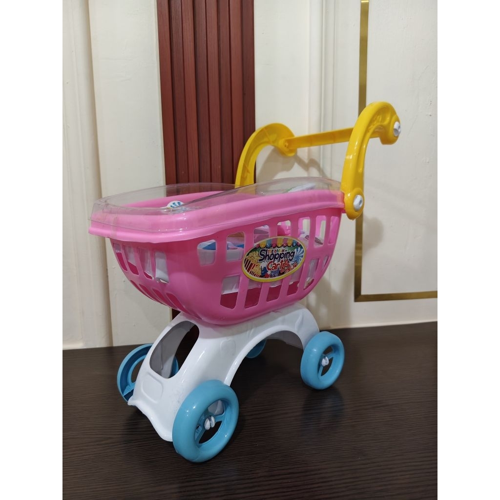 Mainan Troli Anak / Mainan Troli Belanja / Troli Es Cream / Shopping Cart