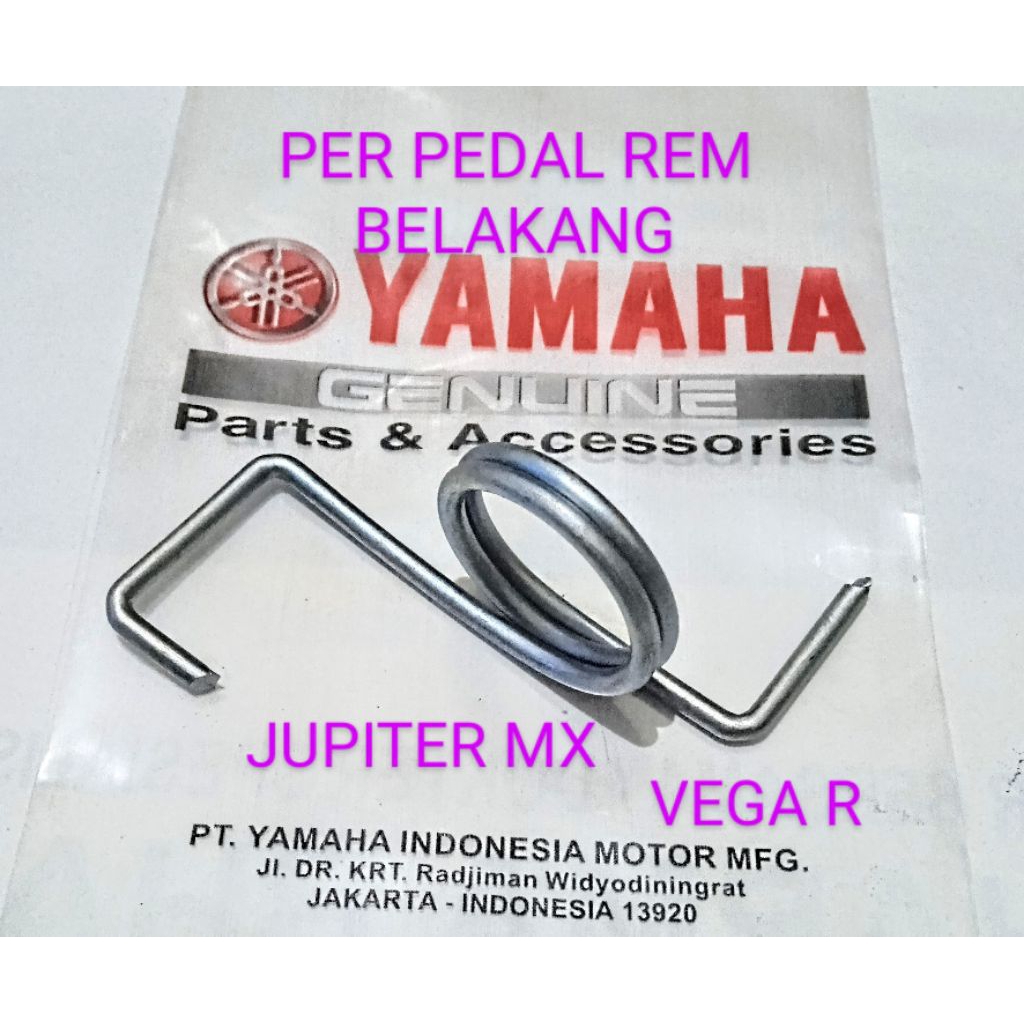 per pedal rem belakang yamaha Jupiter mx vega R.