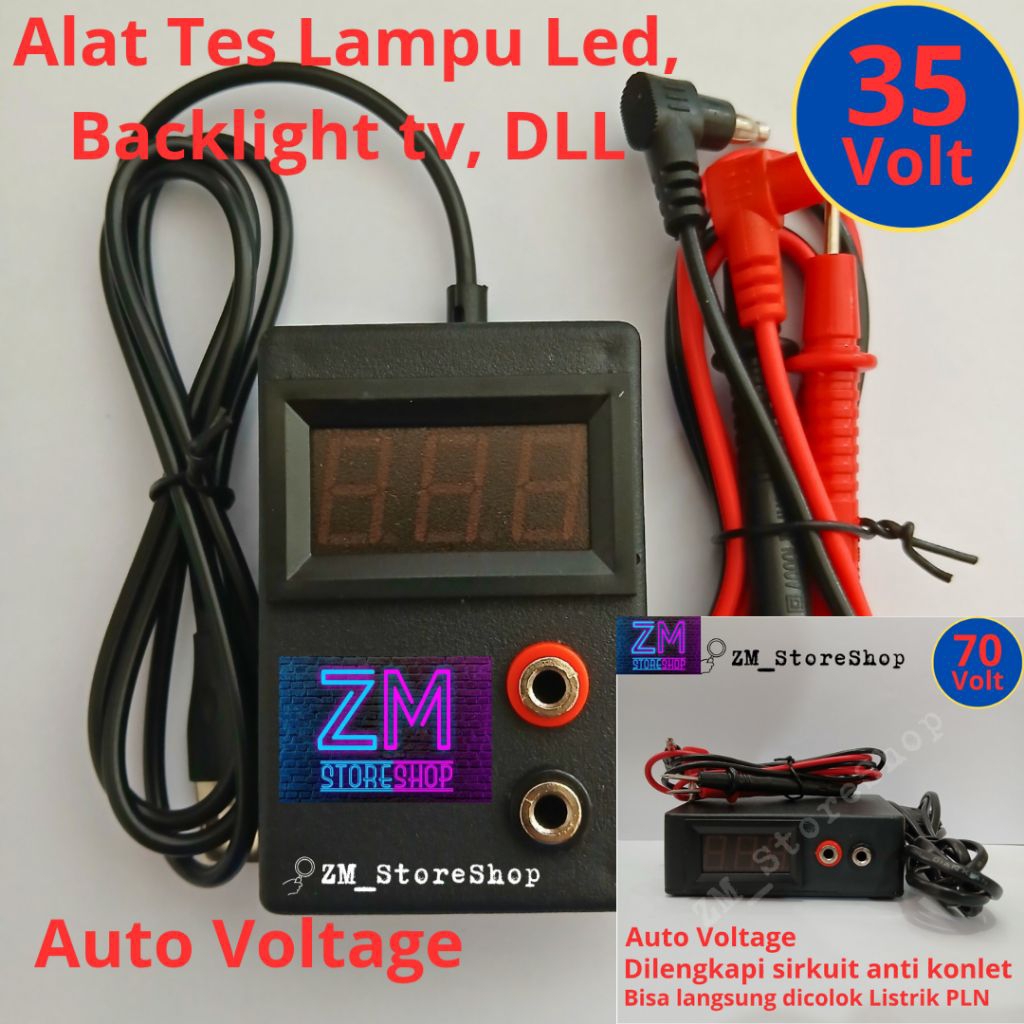 Alat Tes Lampu Led Backlight Tv 35 Volt 70 Volt Led Alat Servis Murah