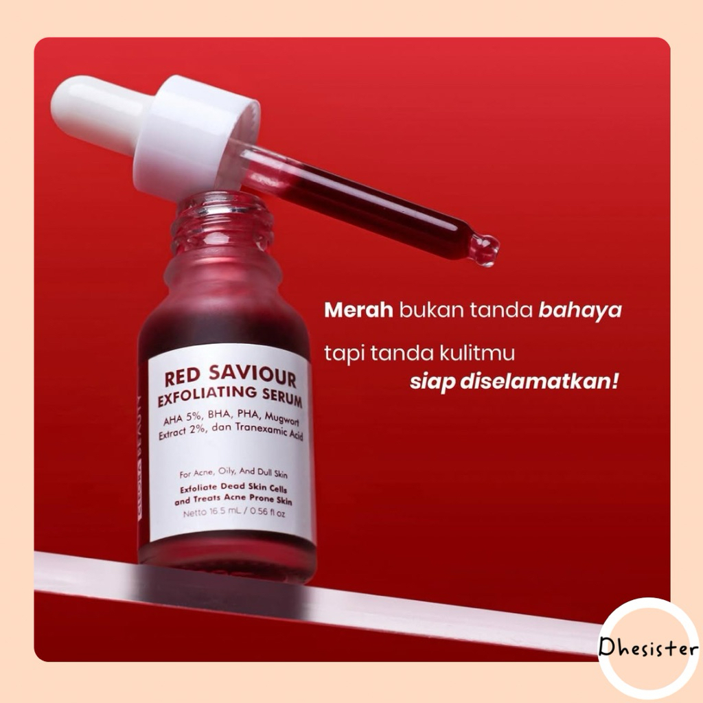 Dhesister•Cleora Red Saviour Exfoliating Serum