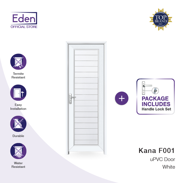 Pintu UPVC EDEN Kana F001