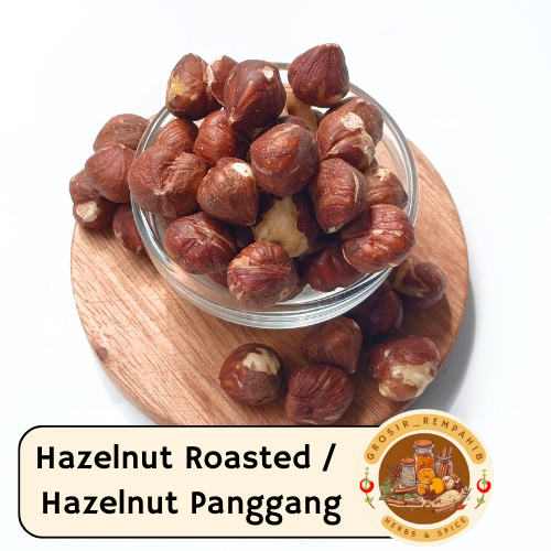 Hazelnut roasted / kacang hazelnut panggang