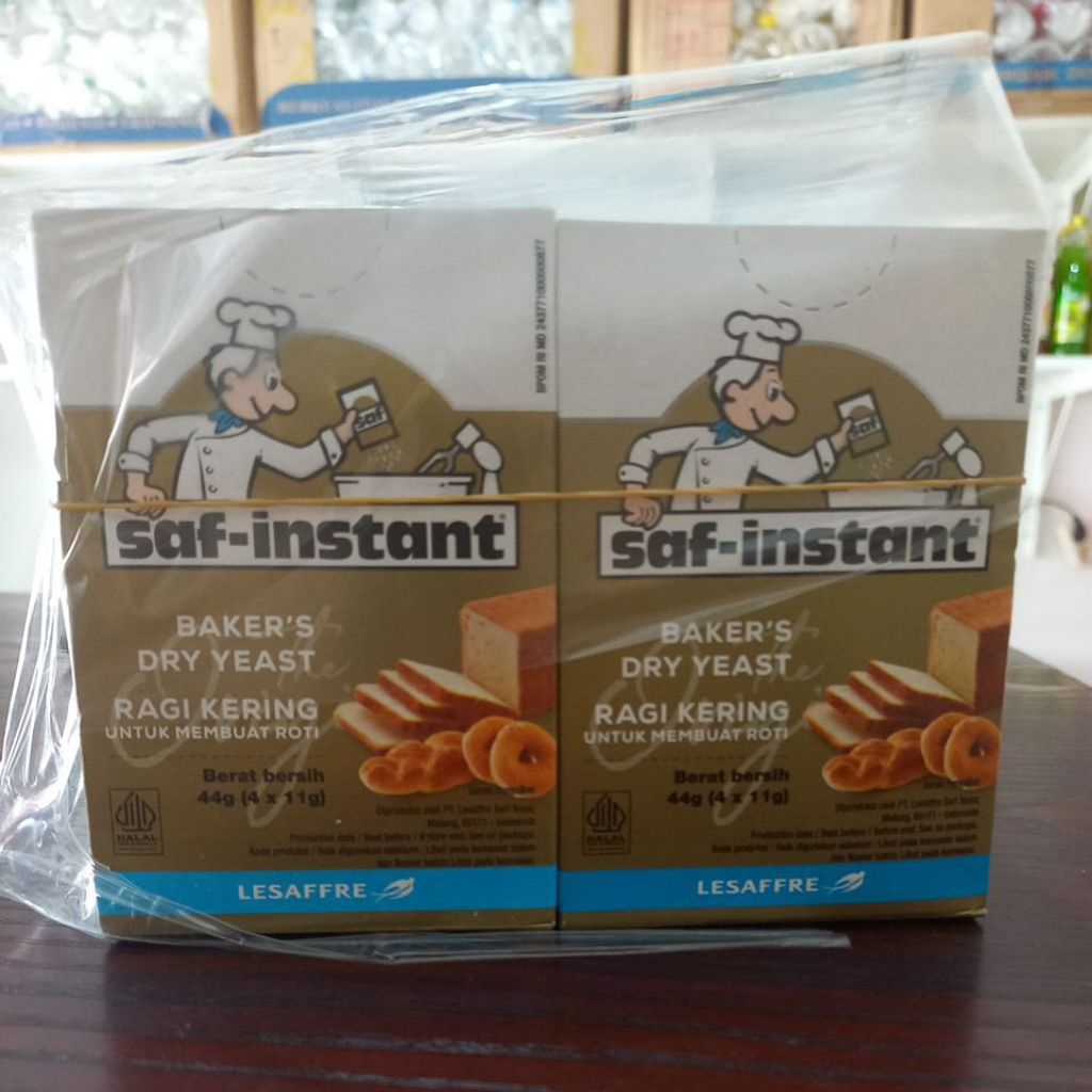 

Saf Instant/pengembang roti Ragi kering 11gr