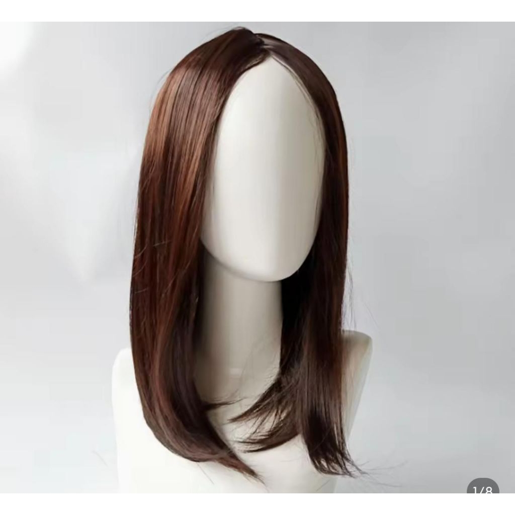 wig bob tanpa poni wig bob pendek