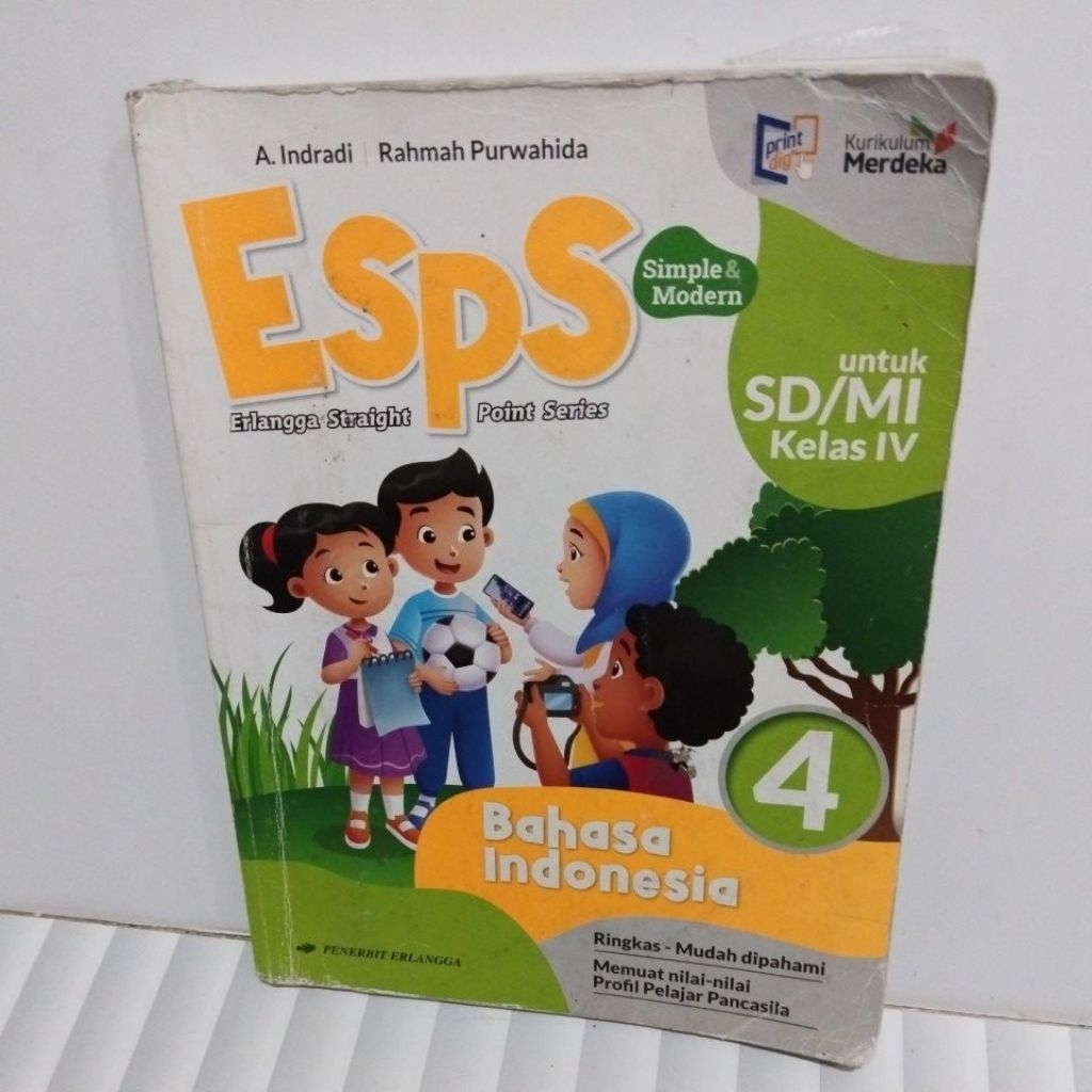ESPS BAHASA INDONESIA SD KELAS 4 BEKAS