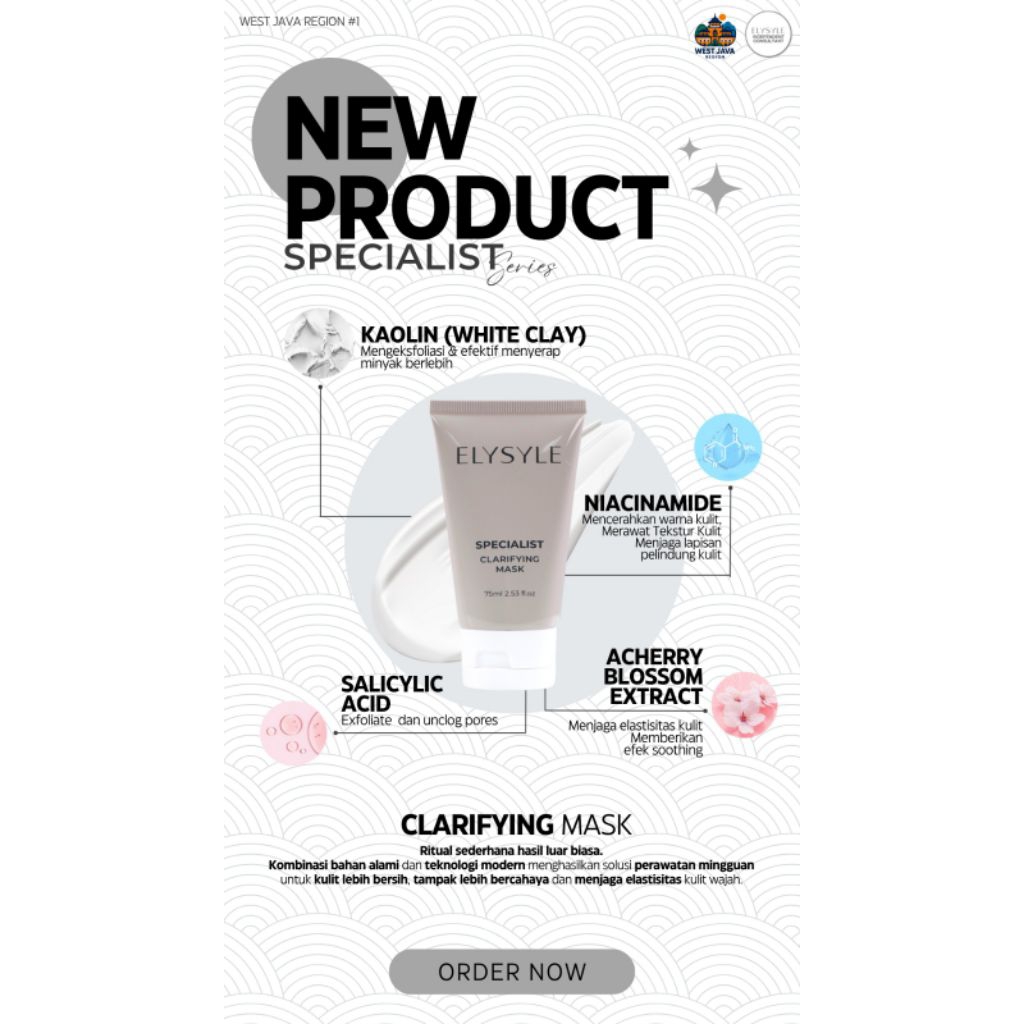 Clarifying mask Elysyle