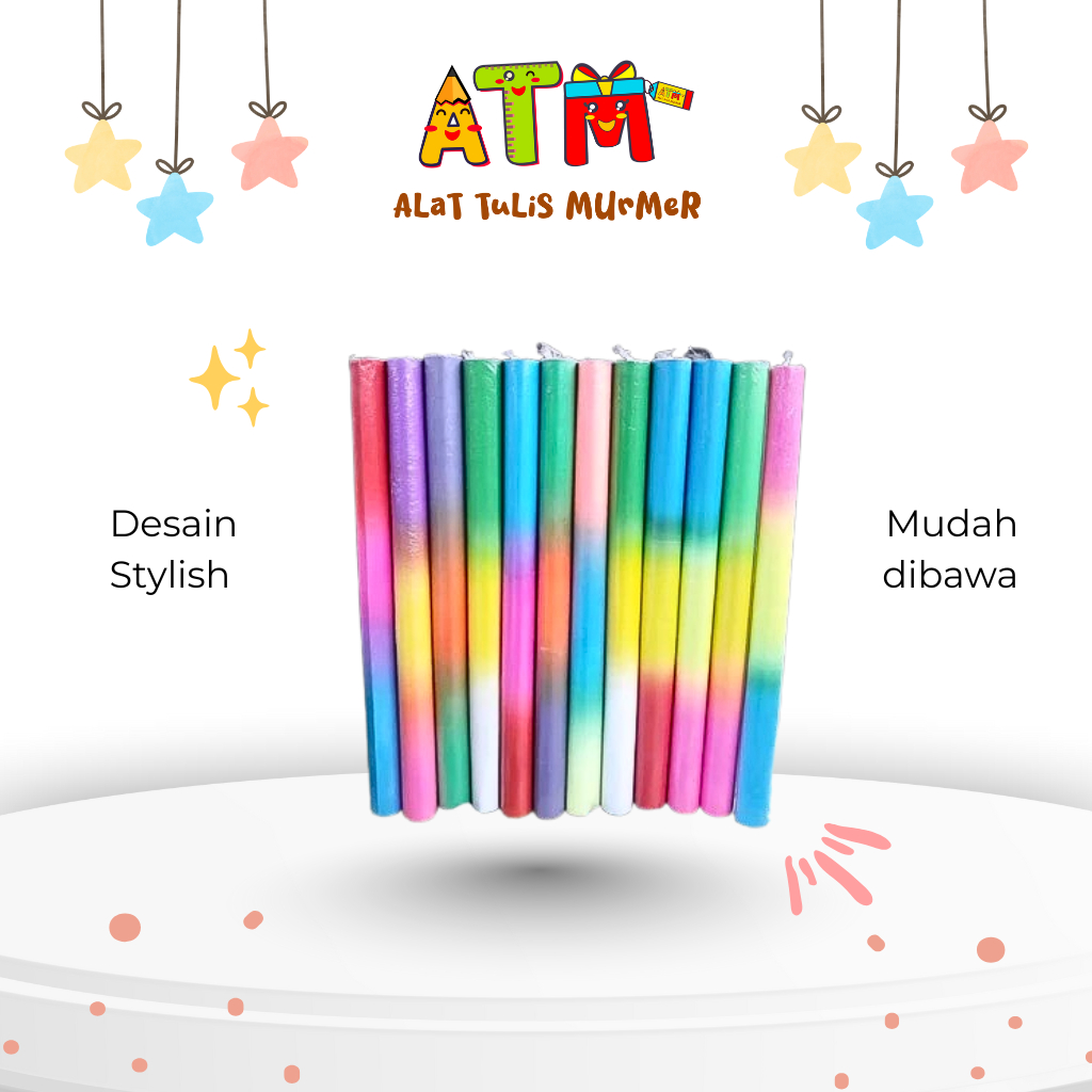 Kertas Asturo / Kertas Pelangi / Fluorescent Legong Pelangi