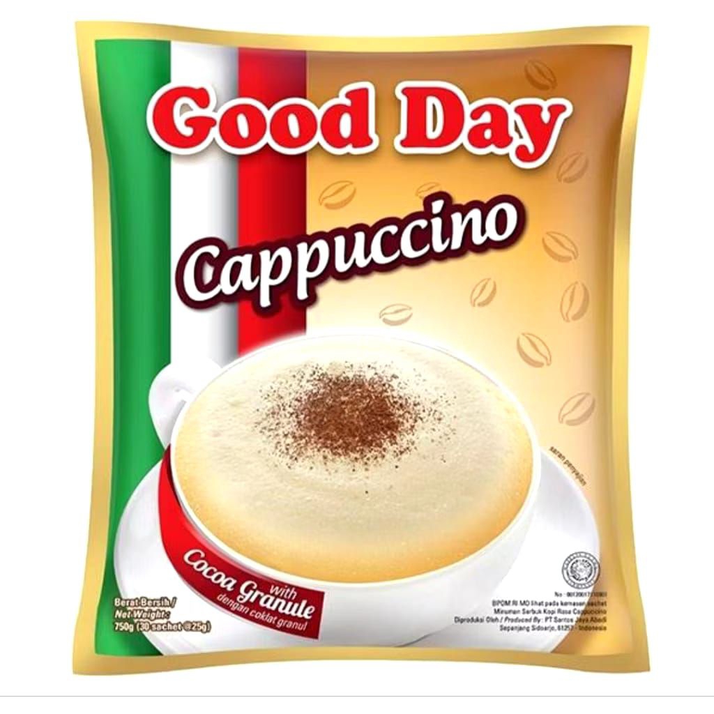 

Good Day Capuccino Kopi Sachet Instan Isi 10 Pcs