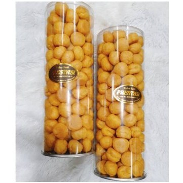 Tabung Mika Alas Kaleng BK Diameter 8 cm x Tinggi 20 cm  / 8x20 cm Toples Mika Kue Kering