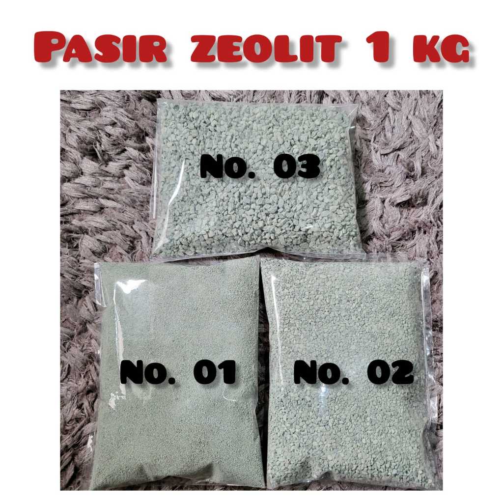 Pasir Kucing Zeolite Zeolite 1kg Repack