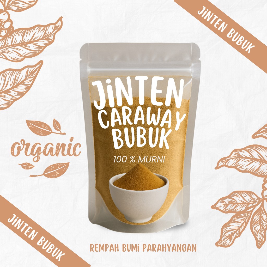 Jinten Cumin Caraway Bubuk / Cumin Powder Seed Premuim / 50 Gr