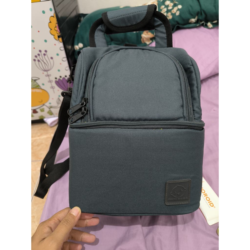 preloved Papamama Onel 3001 Cooler Bag 3in1 Tas Perlengkapan Bayi dan Ibu