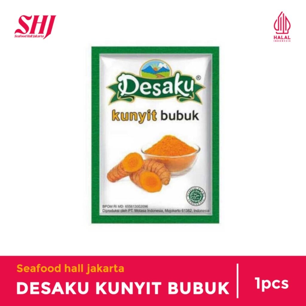

Desaku Kunyit Bubuk 5gram 1pcs