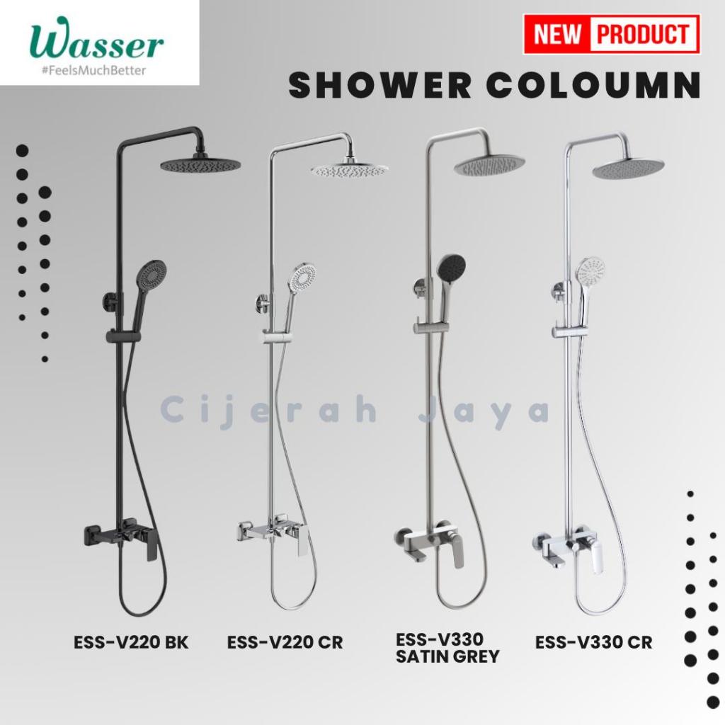SHOWER COLOUMN WASSER ESS D330 SET PANAS DINGIN / SHOWER TIANG COLOUMN COLUMN WASSER ESS-D330