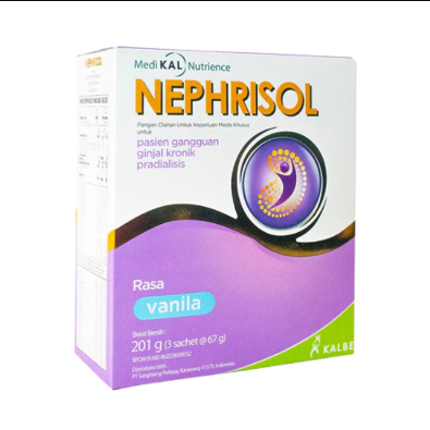 

Nephrisol 201 gr - Nutrisi Khusus untuk Pasien Ginjal Paradialisis