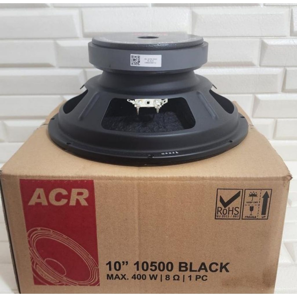 Speaker acr 10 inch 10500 black woofer
