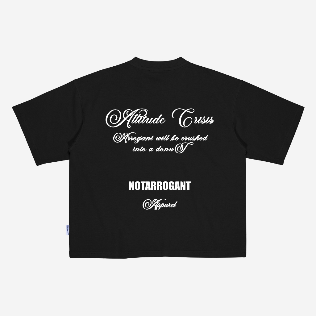 Not Arrogant Apparel Celcius Original Kaos Boxy Leisure House T-shirt Pria Wanita Hitam