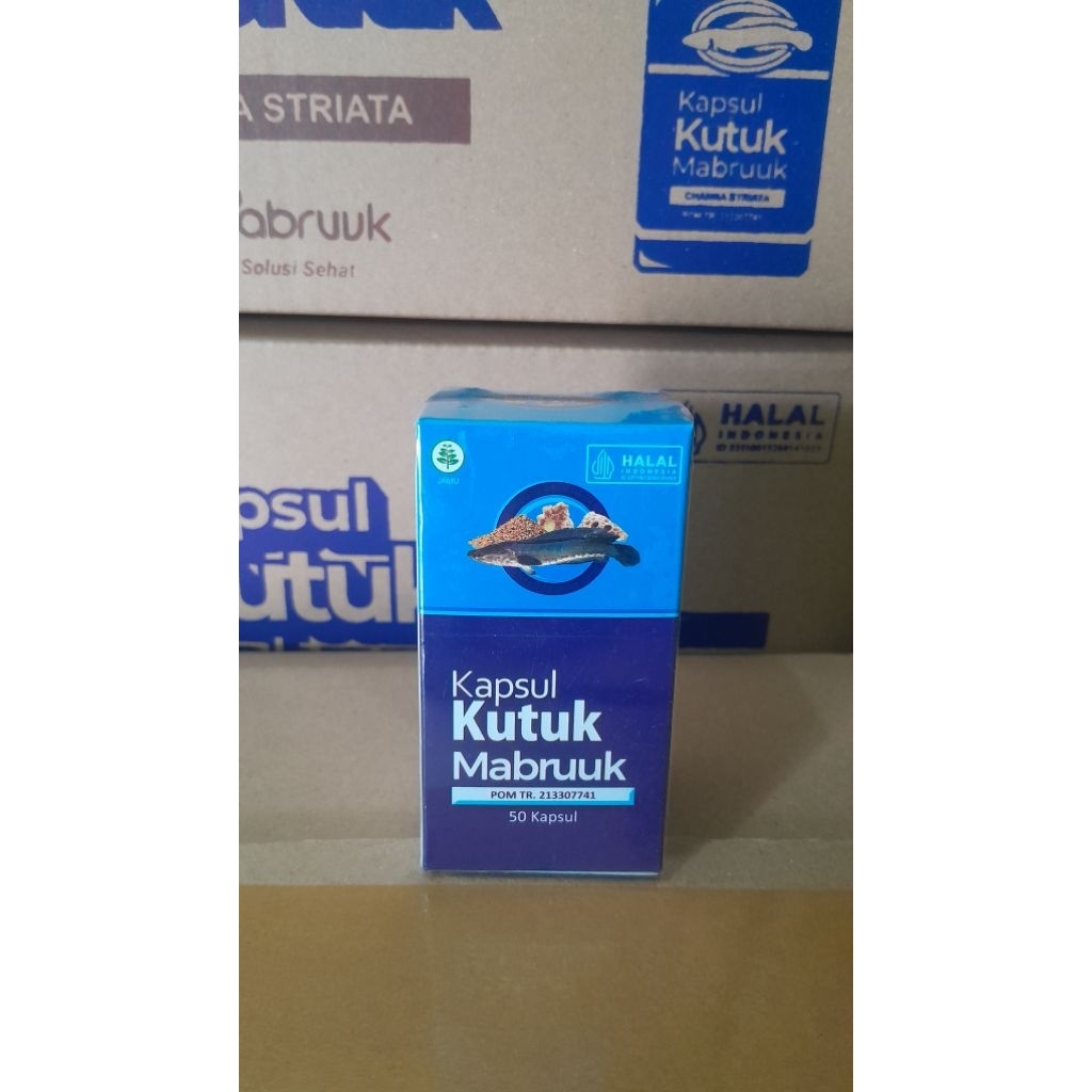 Kapsul Kutuk Mabruuk isi 50 kapsul