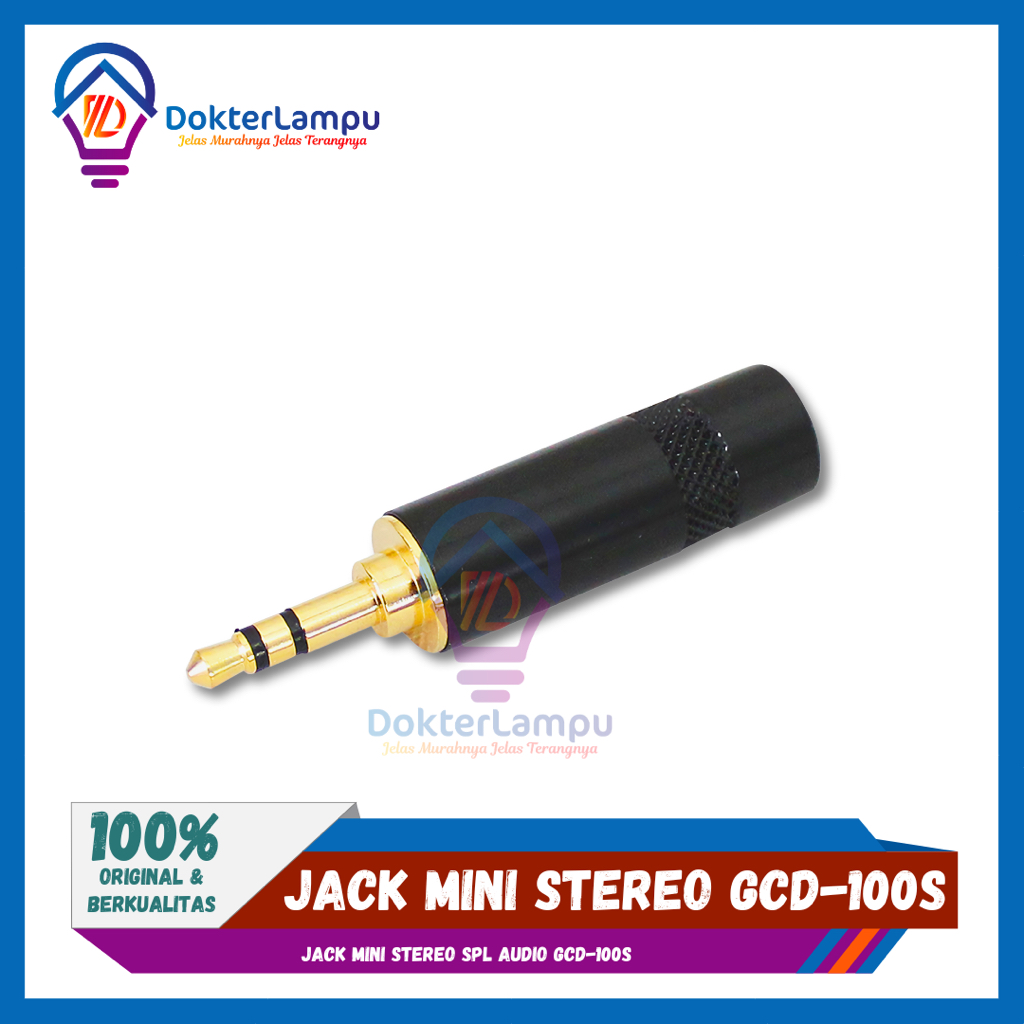 JACK MINI STEREO SPL AUDIO GCD-100S HP KE MIXER