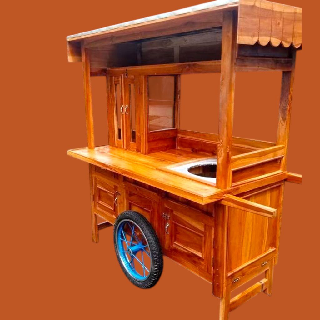 gerobak booth bakso free ongkir