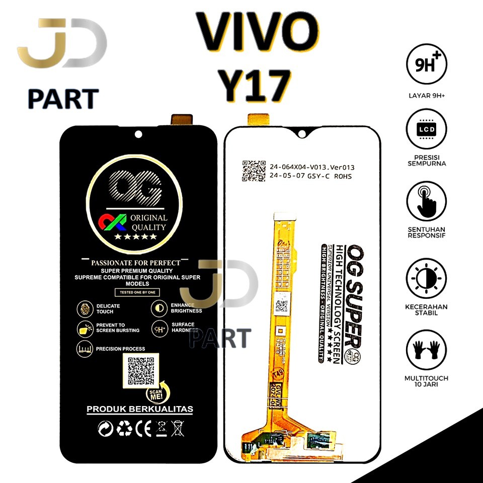 LCD TOUCHSCREEN VIVO Y17 COMPLETE ORIGINAL 100% FULLSET