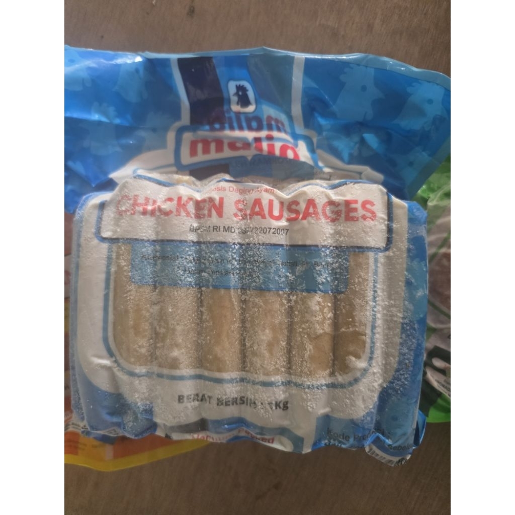 

chiken sausages 1kg aroma / malin