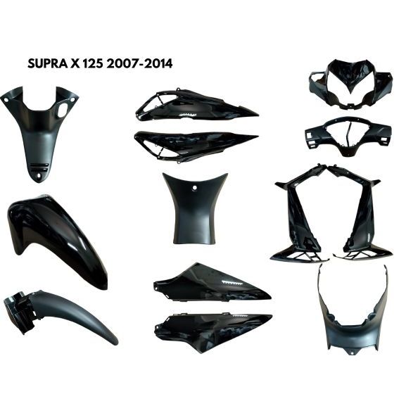 Full Body Motor Honda Supra X 125 Tahun 2007-2014 Body Kasar Full Set TENSHI