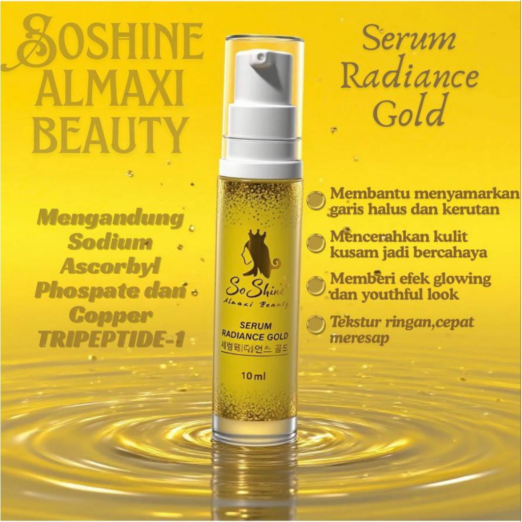 Serum Gold Premium Almaxiglow Original