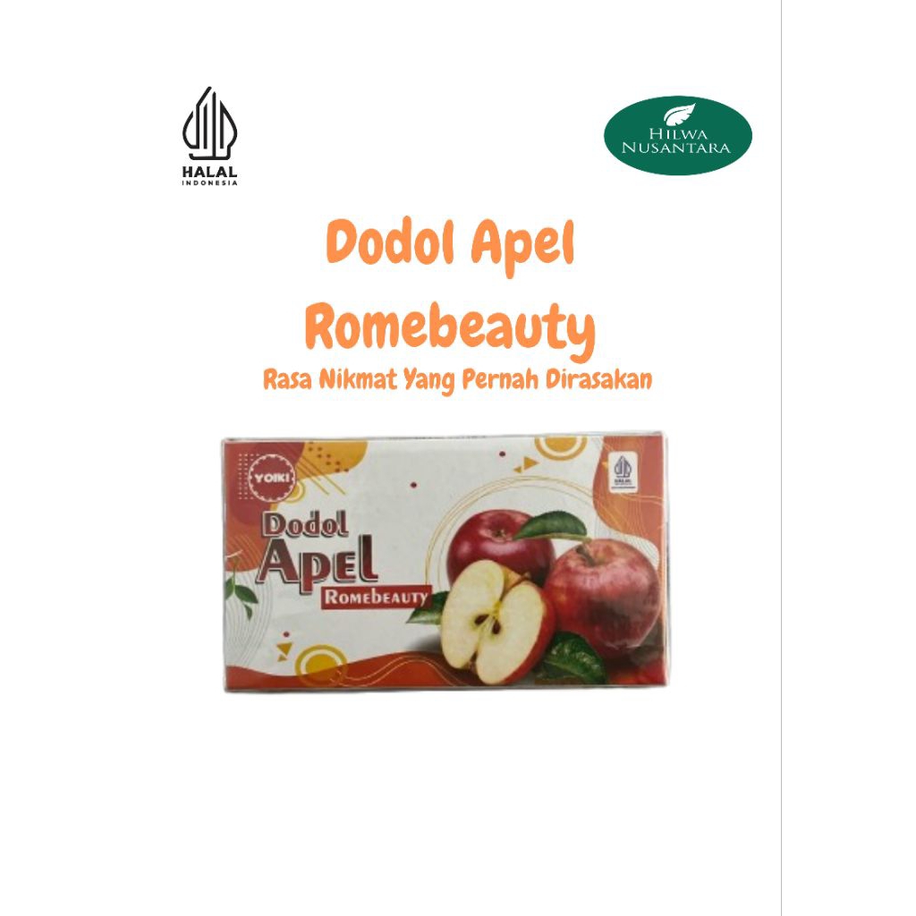 

Dodol Apel Romebeauty Khas Kota Batu