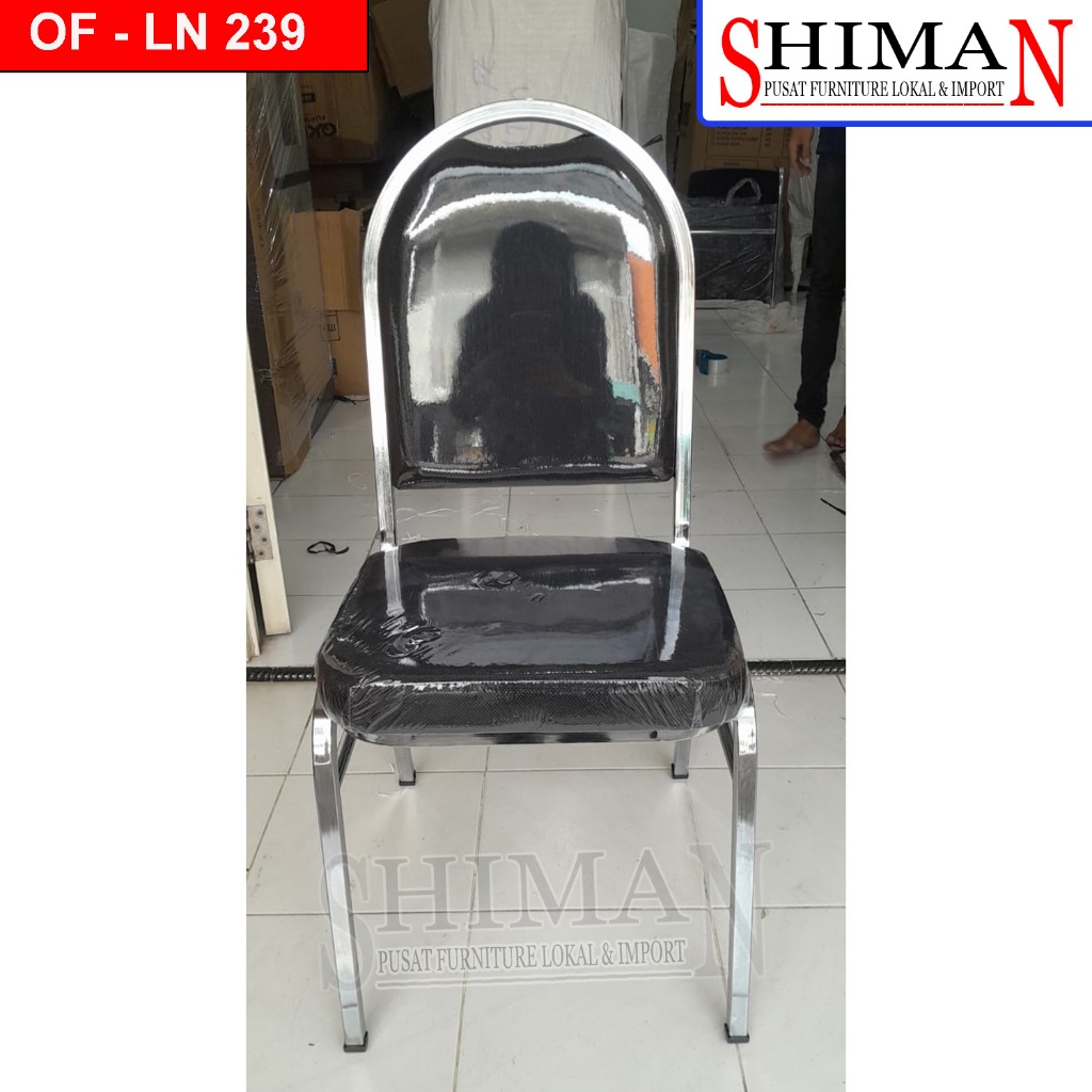 Kursi Susun Pipa Kotak Polaris | Kursi Pesta Pipa Kotak