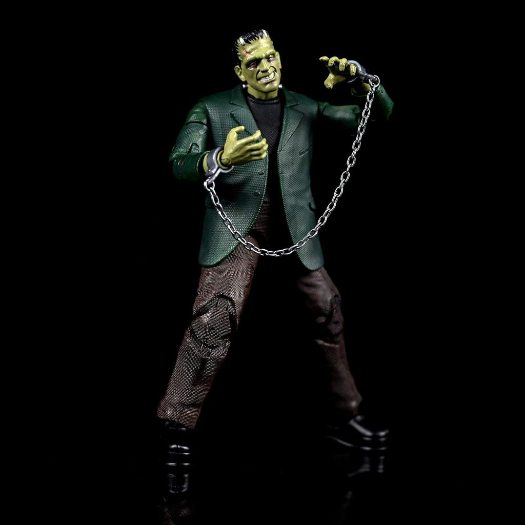 TERUJI JADA TOYS UNIVERSAL MONSTERS 6" FRANKENSTEIN ACTION FIGURE, MAINAN UNTUK ANAK-ANAK DAN