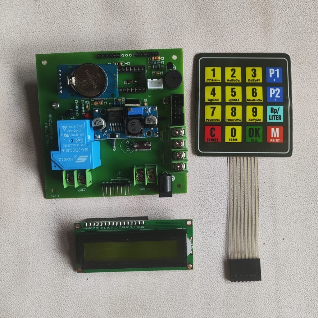 CPU Pertamini Pom Mini Printer AC DC