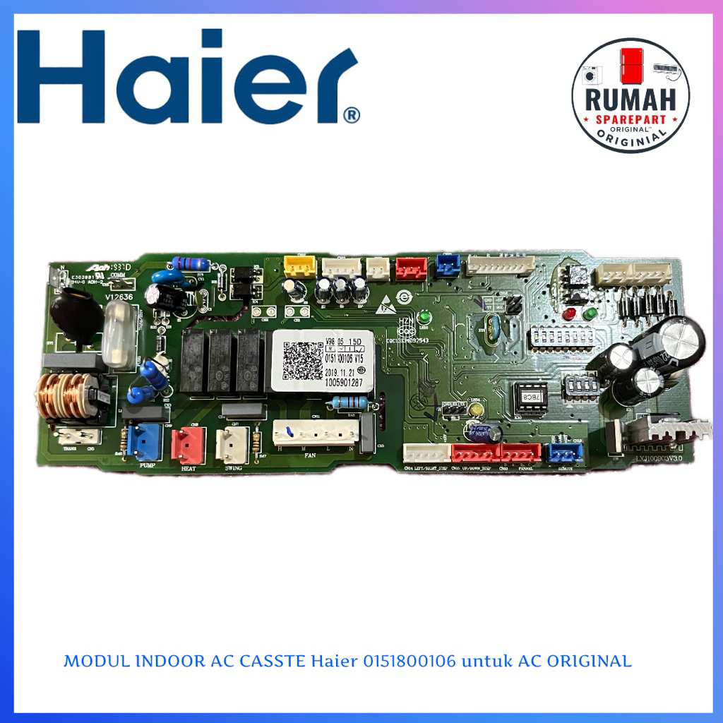 MODUL INDOOR AC CASSTE Haier 0151800106 untuk AC ORIGINAL