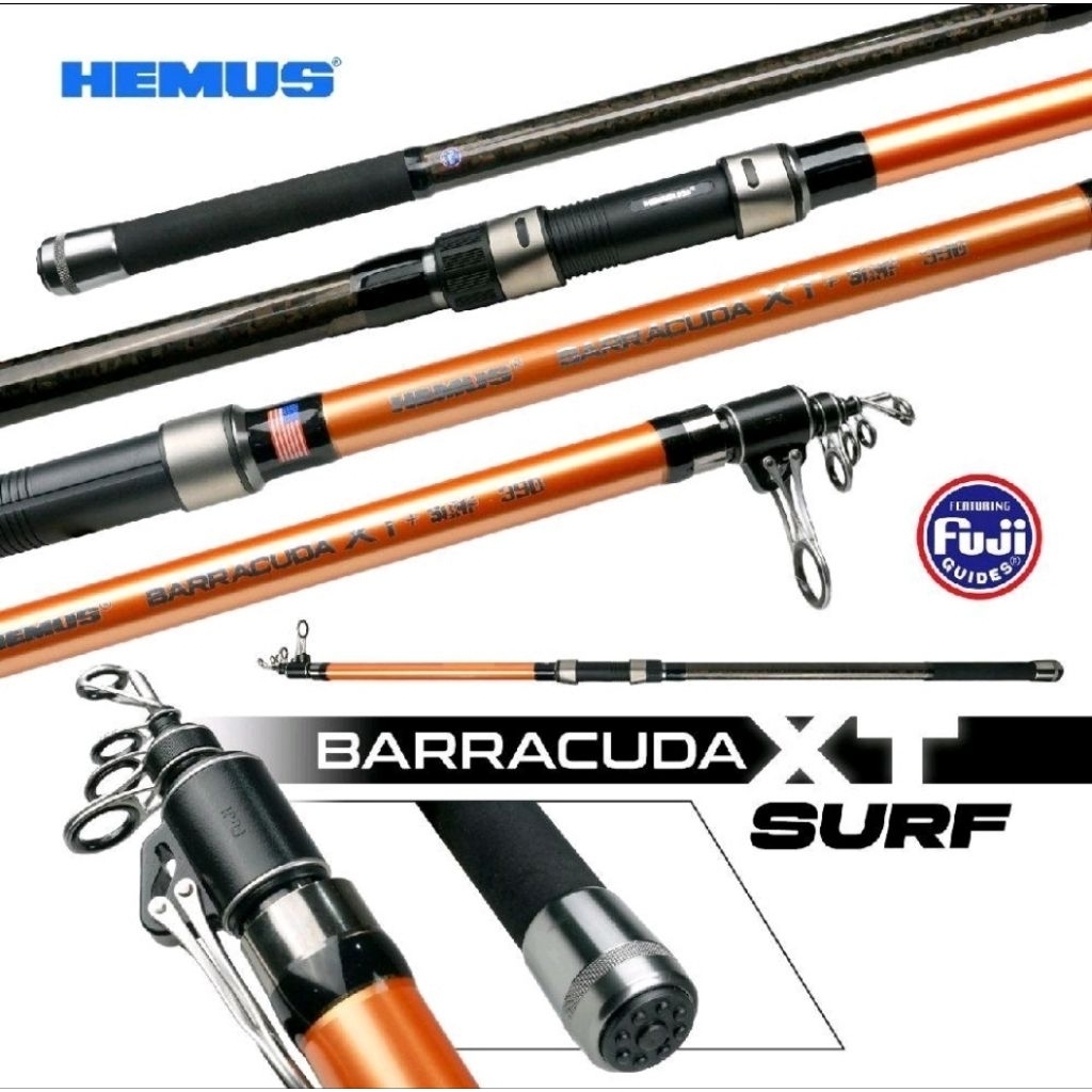 Joran Pancing Surf Hemus Barracuda XT PANTAI PASIRAN FUJI Ori